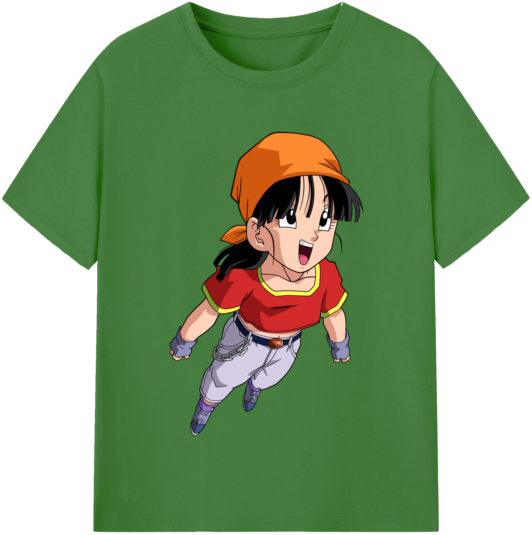 （画像用） ドラゴンボール パン DRAGON BALL Pan レディースカジュアルプリントTシャツ（綿100％）